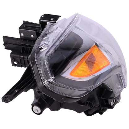 Passenger Side Headlight For 2015-2019 Nissan Versa with Bulbs 260109KK0A