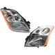 Headlight Assembly Set For 2007-2009 Nissan Sentra Sedan Left Right With Bulb