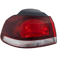 Tail Light for 2010-2014 Volkswagen Golf & GTI Left Outer Hatchback Hella Brand