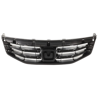 Front Bumper Cover Kit For 2011-2012 Honda Accord Sedan With Grille Assembly