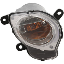 Turn Signal Light For 2012-19 Fiat 500 Hatchback Plastic Lens Right Chrome Trim