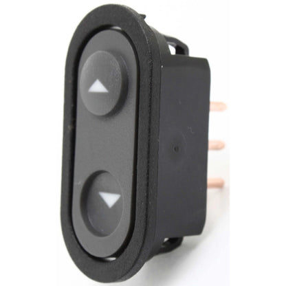 Window Switch Set For 90-94 Chevrolet C1500 K1500 GMC C1500 Front Gray 1 Button