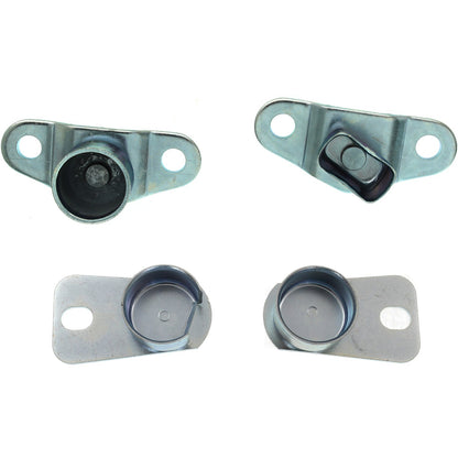 Tailgate Hinge For 88-99 GMC K1500 Set of 4 Driver and Passenger Side