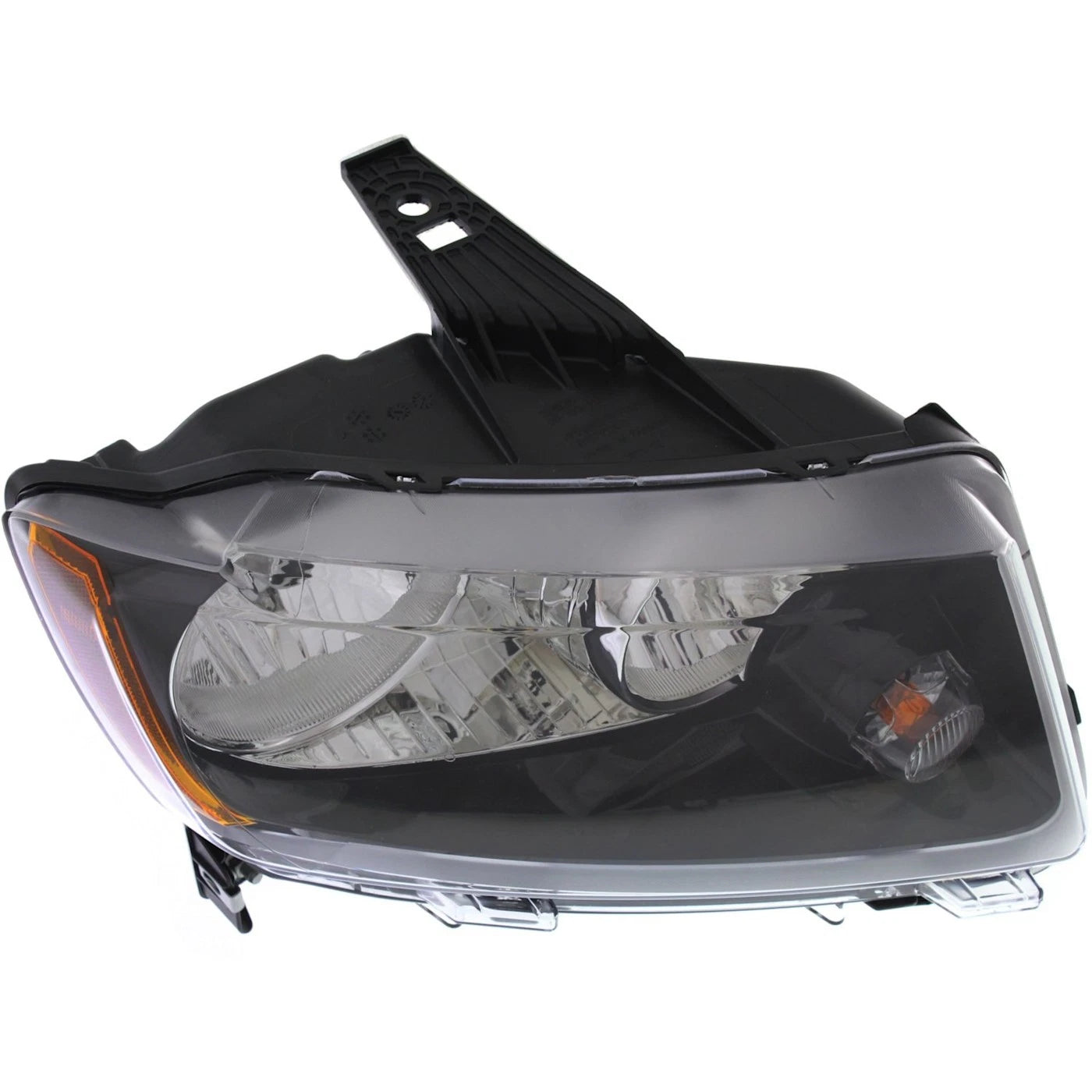 Driver and Passenger Side Headlights For Jeep Compass 2013-2017 Halogen w/ Bulbs