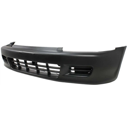 Front & Rear Bumper Cover Set For 1992-1995 Honda Civic Hatchback Primed Plastic