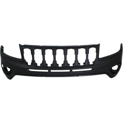 Bumper Covers Fascias Set of 2 For 2011-17 Jeep Compass MK Platform Front Upper