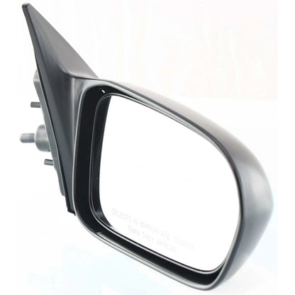 Manual Remote Mirror For 2001-2005 Honda Civic Sedan Passenger Side Paintable