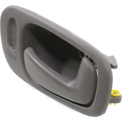 Inside Door Handle Light Gray Front Pair Set for Toyota Corolla Chevy Prizm NEW