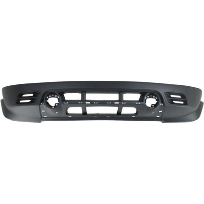 Bumper Cover For 2011-2017 Jeep Patriot Front Upper and Lower With Molding Hole