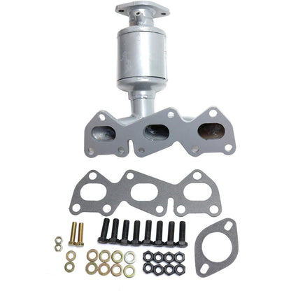 Catalytic Converter Pair For 06-10 Hyundai Azera 06-07 Hyundai Sonata 3.3L 3.8L