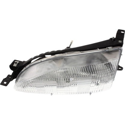 Halogen Headlight Set For 1995-1996 Toyota Camry Left & Right w/ Bulbs Pair