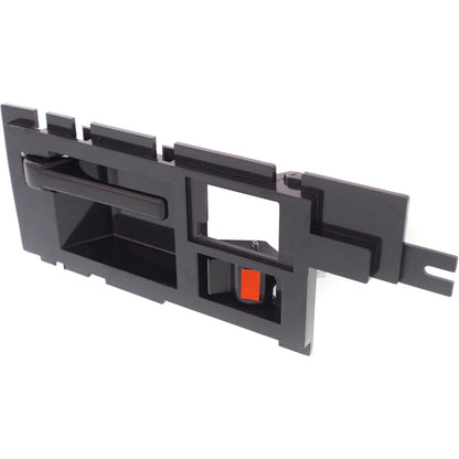 Black Inside Interior Door Handle Pair Front Set for 86-90 Pickup Truck S10 S-15