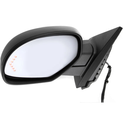 Power Mirror For 07-13 Chevrolet Silverado 1500 Tahoe Avalanche Left With 2 Caps