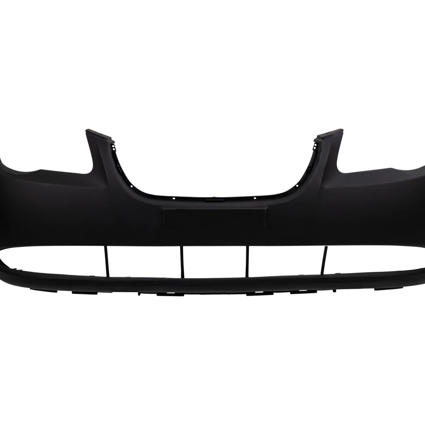 Front Bumper Cover For 2007-2010 Hyundai Elantra Sedan With Fog Lamp Holes