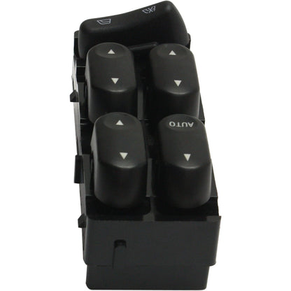 Window Switch For 2002-04 Ford F-250 Super Duty Front Left Black 4-Door 5 Button