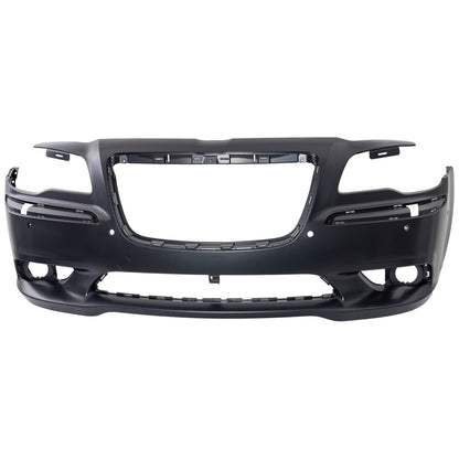 Front Bumper Cover For 2012-2014 Chrysler 300 with Park Sensor Holes Primed
