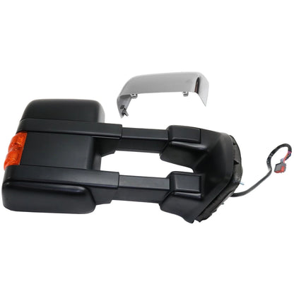 Power Tow Mirror RH For 2011-16 Ford F-450 SD Heated with Auto Extend & Memory