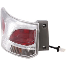 Halogen Tail Light For 2014-2015 Mitsubishi Outlander Left Clear/Red w/ Bulbs
