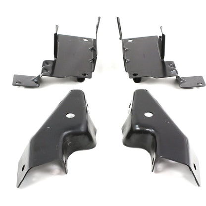 Set of 3 Bumper Bracket For Chevrolet Silverado 1500 2003-2006 Front Driver Side