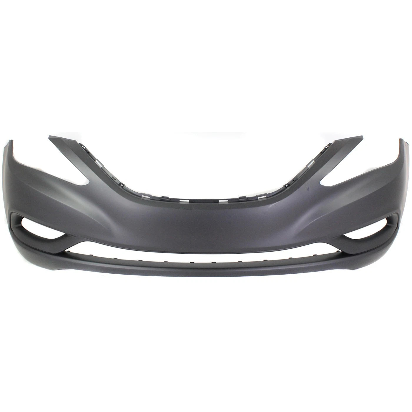 Front Bumper Cover Kit Includes Bumper Grille For 2011-2013 Hyundai Sonata CAPA