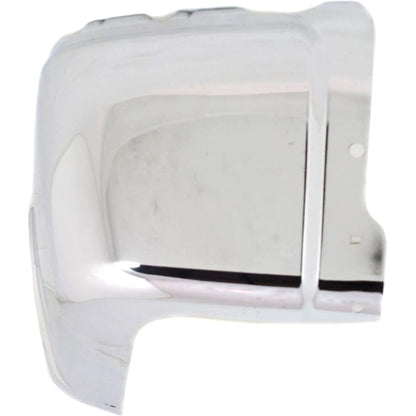 Rear Bumper End Caps Set For 2007-2013 Silverado Sierra Rear Chrome