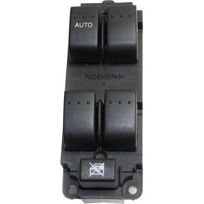Window Switch For 2004-2009 Mazda 3 Front Left5-Button 1 Female Connector Black
