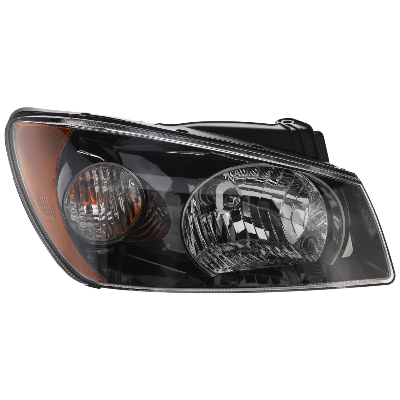 Headlight Set For 2004 2005 2006 Kia Spectra Left and Right With Bulb 2Pc