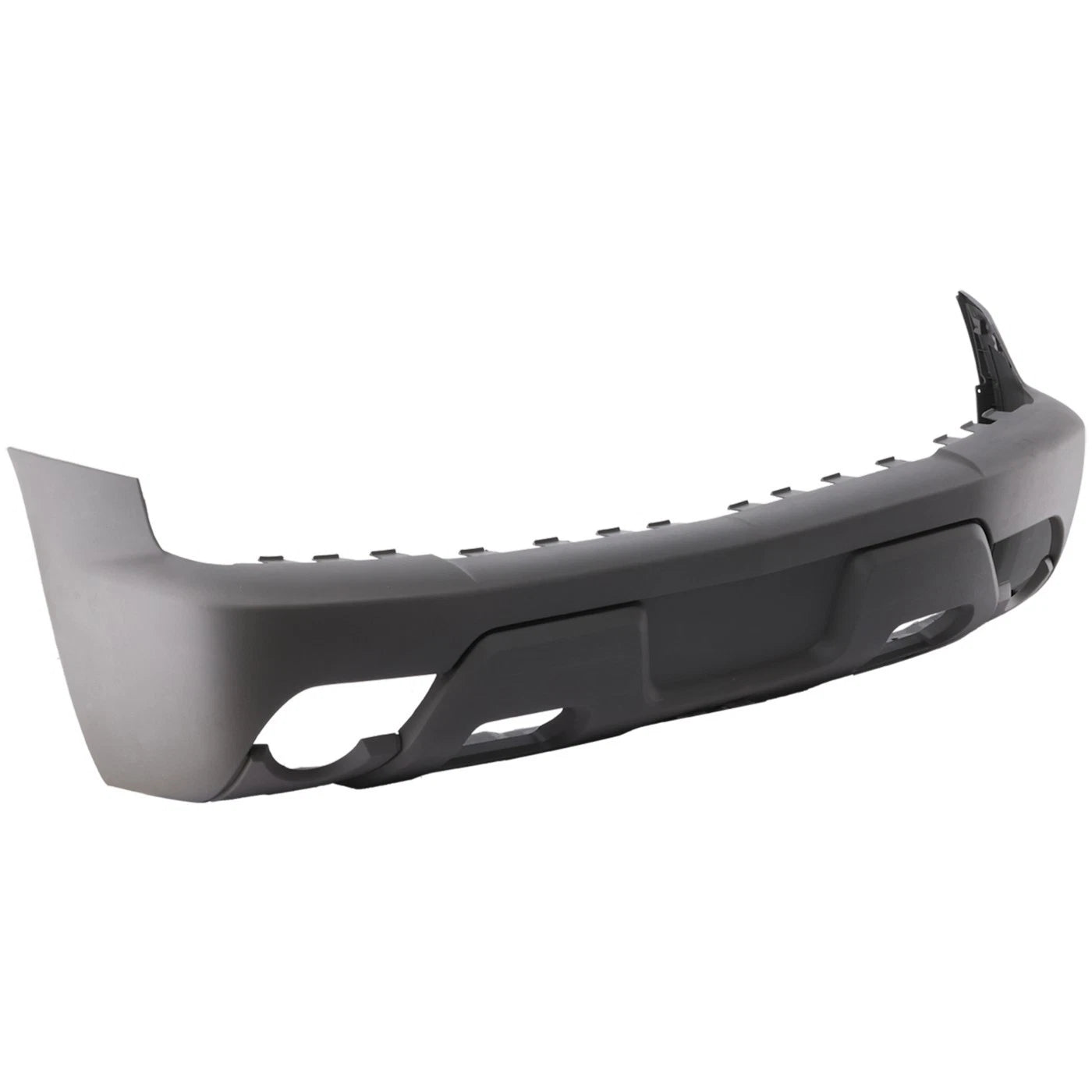 Front Bumper Cover For 2002 Chevy Avalanche 1500 Textured With Fog Light Holes
