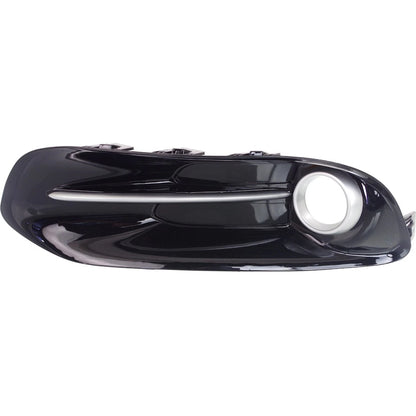 Fog Light Trim Set For 2013-2016 Dodge Dart Left and Right Primed Plastic 2Pc