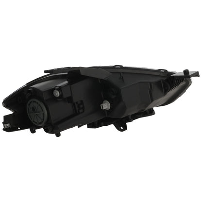 Headlight For 2013 2014 2015 Dodge Dart Left Chrome Housing With Bulb