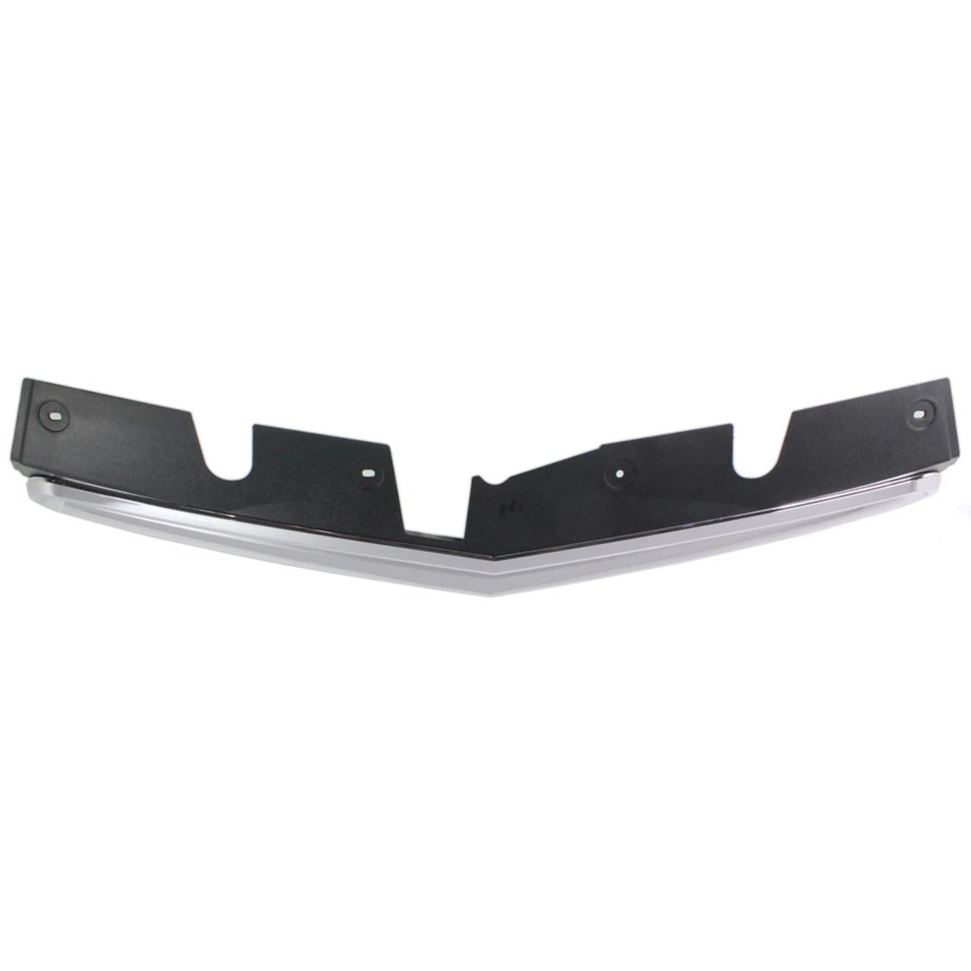 Grille For 2010-2015 Chevrolet Equinox Upper Chrome Shell w/ Black Insert