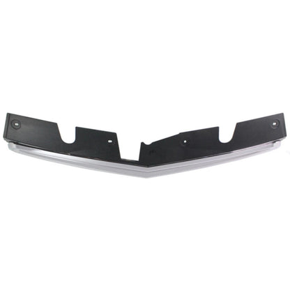 Grille For 2010-2015 Chevrolet Equinox Upper Chrome Shell w/ Black Insert