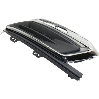 Fog Light Cover Set For 2015 Chevrolet Cruze 16 Cruze Limited Sedan Black Front