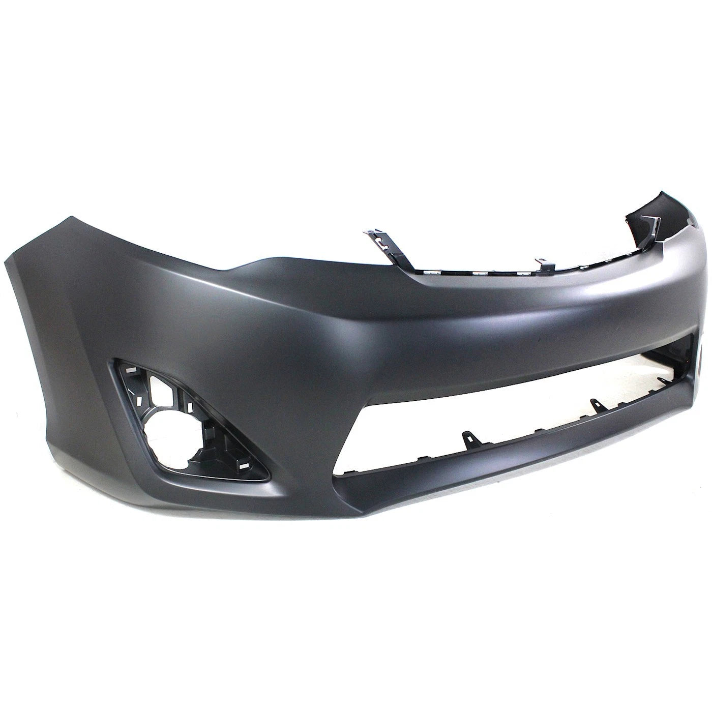 Bumper Cover Kit For 2012-14 Toyota Camry L LE XLE Front w/o Signal Light Holes