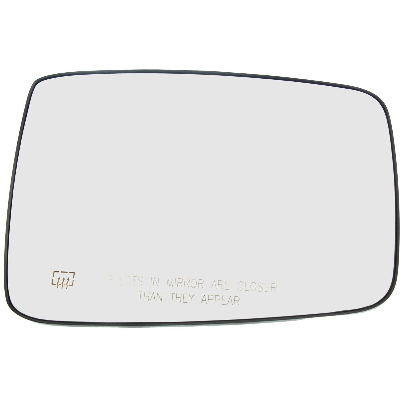 Mirror Glass For 09-18 Ram 1500 Truck 11-18 Ram 2500 Passenger Side Power Heated