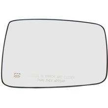 Mirror Glass For 09-18 Ram 1500 Truck 11-18 Ram 2500 Passenger Side Power Heated