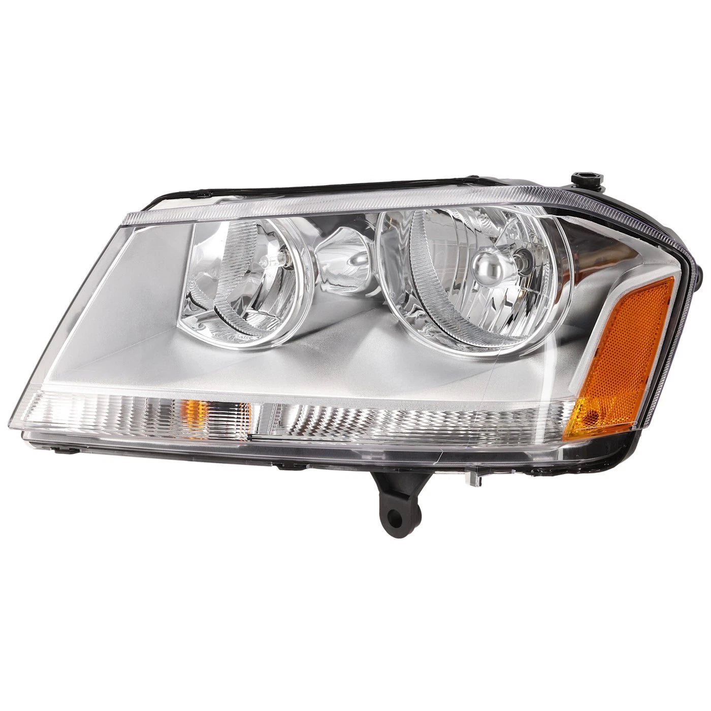 Headlight Assembly Set For 2008-2014 Dodge Avenger Sedan Left Right With Bulb