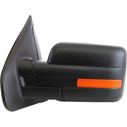 Power Mirror For 2009-2010 Ford F-150 Driver Side Heated Textured Signal Light
