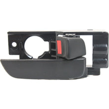 Interior Door Handle For 2007-2011 Hyundai Accent Set of 2 Front Hatchback Black