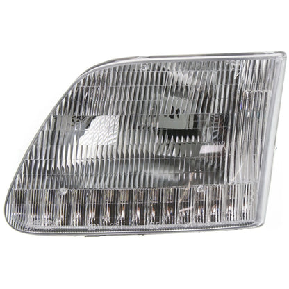 Headlights with Corner Light Set For 1997-2003 Ford F-150 97-02 Expedition 4-pcs