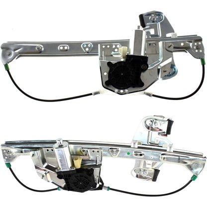 Rear Window Regulator Set For 2000-2005 Cadillac DeVille GM1551119 GM1550119