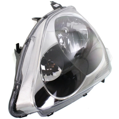 Left and Right Side Headlight For Honda Civic 2004-2005 Si SiR Hatchback Halogen