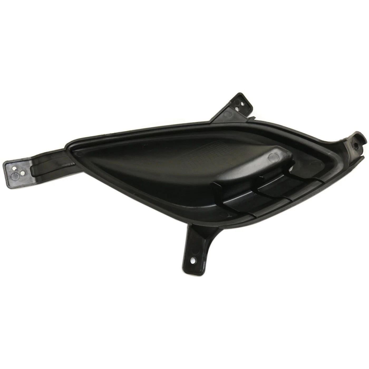 Fog Light Cover Set For 2011-2013 Hyundai Elantra USA Built Front Textured Black