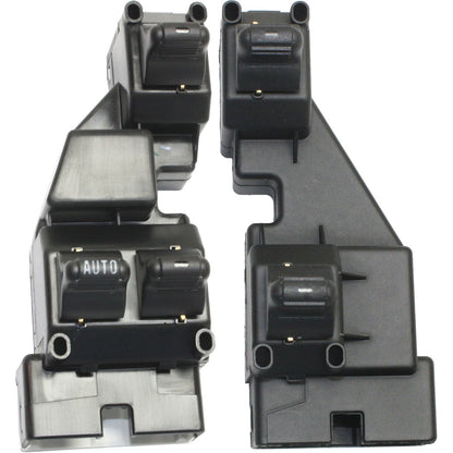 Window Switch Set For 1999-2001 Dodge Ram 1500 Ram 2500 Dakota Dual Switch Front