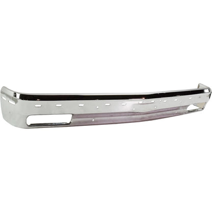 1-Piece Front Bumper For Chevrolet S10 1991-1993 Bright Replaces# 15990617