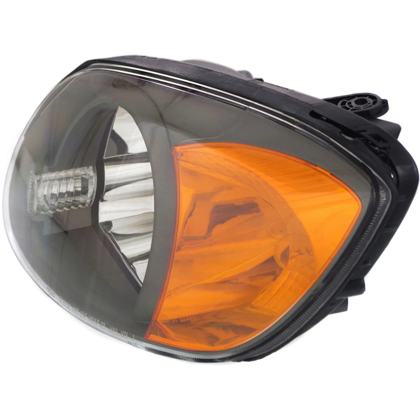 Driver & Passenger Side Headlights For Hyundai Accent 2003-2006 Halogen w/ Bulbs