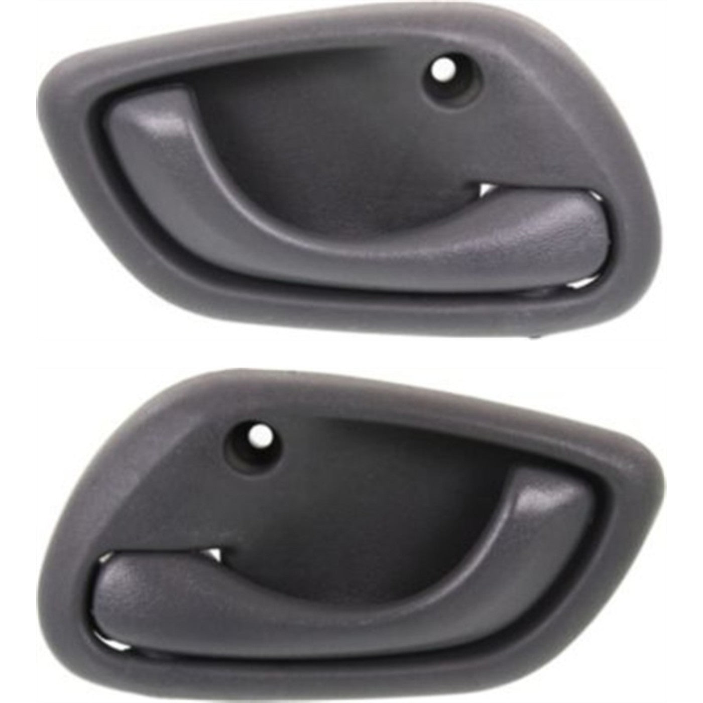 Interior Door Handle For 99-2004 Chevrolet Tracker Set of 2 Front Gray Plastic