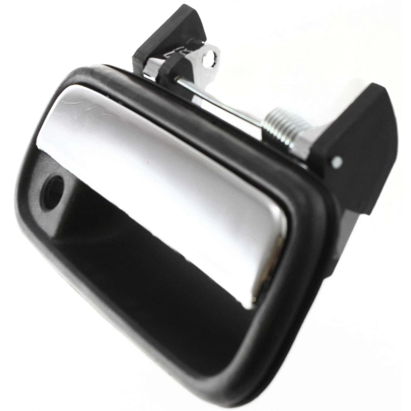 Exterior Door Handle For 1989-1995 Toyota Pickup Front Extended Cab Black Chrome