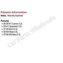 Fuel Injector For 1984-1989 Porsche 911 3.2L and 1987-1988 924 944 2.5L Engine