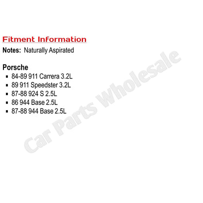 Fuel Injector For 1984-1989 Porsche 911 3.2L and 1987-1988 924 944 2.5L Engine